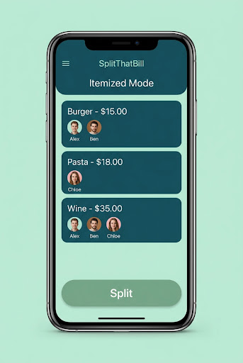 Itemized Mode UI